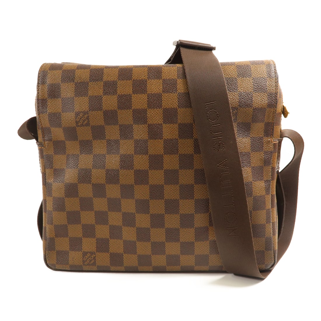 LOUIS VUITTON Damier Naviglio gold chest bag brown Brown Shoulder Bag N45255: Item Name: LOUIS VUITTON Damier Naviglio gold chest bag brown Brown Shoulder Bag N45255 Brand: LOUIS VUITTON Model No.: N45255 Size: x W:28cmH:24cm x D:6cm(W:11.0 inch x H:9.4 inch x D:2.4 inch )Shoul