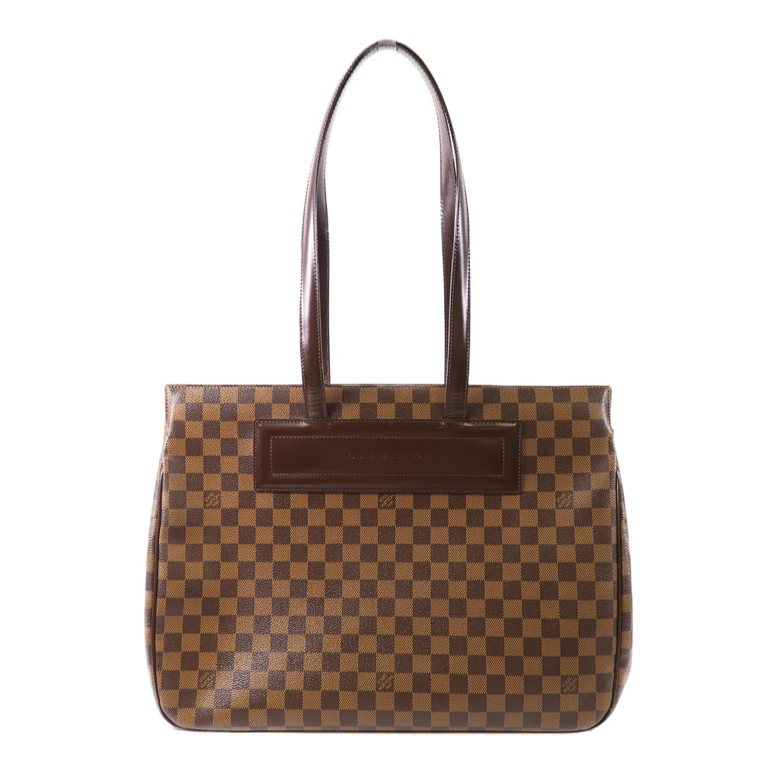 LOUIS VUITTON Damier Parioli PM handbag Ebene Brown Tote Bag N51123: Item Name: LOUIS VUITTON Damier Parioli PM handbag Ebene Brown Tote Bag N51123 Brand: LOUIS VUITTON Model No.: N51123 Size: x W:36cmH:28cm x D:10.5cm(W:14.2 inch x H:11.0 inch x D:4.1 inch ) - 67cm-26