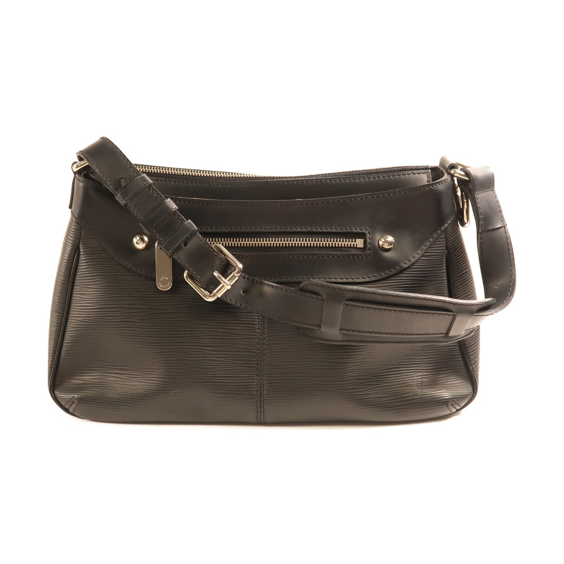 LOUIS VUITTON Epi Turenne PM Ginpaku Shoulder Back Bag Black Black Shoulder Bag M59282 (1 of 16)