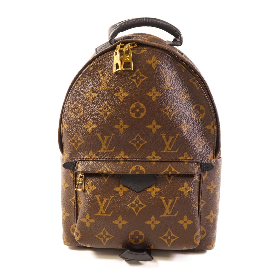 LOUIS VUITTON Monogram Palm Springs PM Jinxian Backpack Brown Brown Rucksack Backpack M44871 (1 of 14)