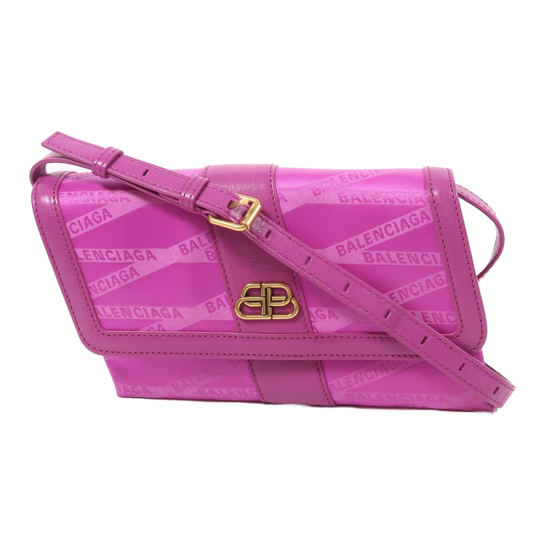 BALENCIAGA Niryu/Cowhide Leather Shoulder Bag Golden Shoulder Bag Shoulder Bag Pink Pink Nylon Cal: Item Name: BALENCIAGA Niryu/Cowhide Leather Shoulder Bag Golden Shoulder Bag Shoulder Bag Pink Pink Nylon Cal Brand: BALENCIAGA Model No.: 581101 Size: x W:21.6cmH:13.5cm x D:3cm(W:8.5 inch x H:5.3 in