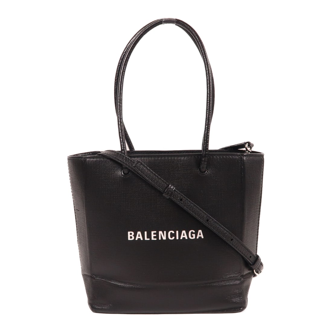 BALENCIAGA Cowhide Leather 2 Way Shoulder Bag Silver Hand-Handed Shoulder and Back Bag Black: Item Name: BALENCIAGA Cowhide Leather 2 Way Shoulder Bag Silver Hand-Handed Shoulder and Back Bag Black 2wayShoulder Bag Black Bl Brand: BALENCIAGA Model No.: 597858.1 Size: x W:19cmH:20cm x D:9cm(W:7