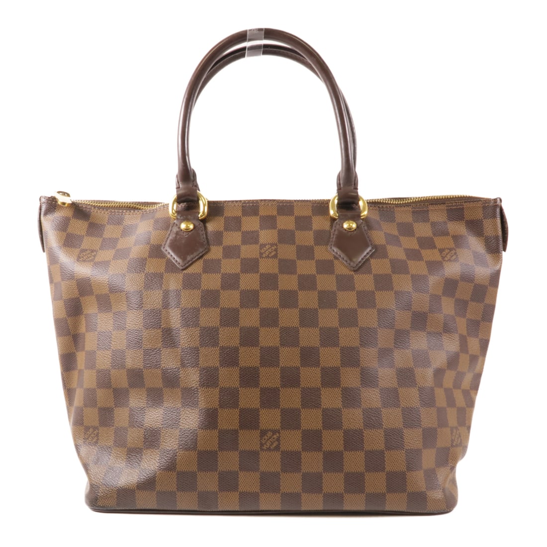 LOUIS VUITTON Damier Saleya MM Golden Shoulder Back Bag/Hand Bag Ebene Brown Shoulder Bag N51: Item Name: LOUIS VUITTON Damier Saleya MM Golden Shoulder Back Bag/Hand Bag Ebene Brown Shoulder Bag N51 Brand: LOUIS VUITTON Model No.: N51182 Size: x W:31cmH:27cm x D:18.5cm(W:12.2 inch x H:10.6 inc
