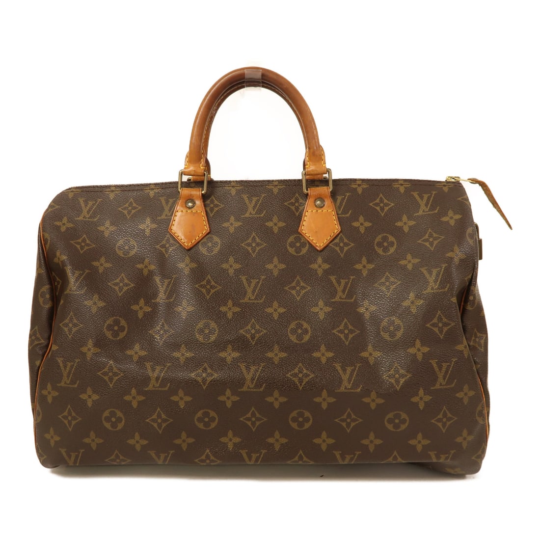 LOUIS VUITTON Monogram Speedy 40 Kinsaku handmade bag/Namitonbao Brown Brown Handbag M41522 (1 of 12)