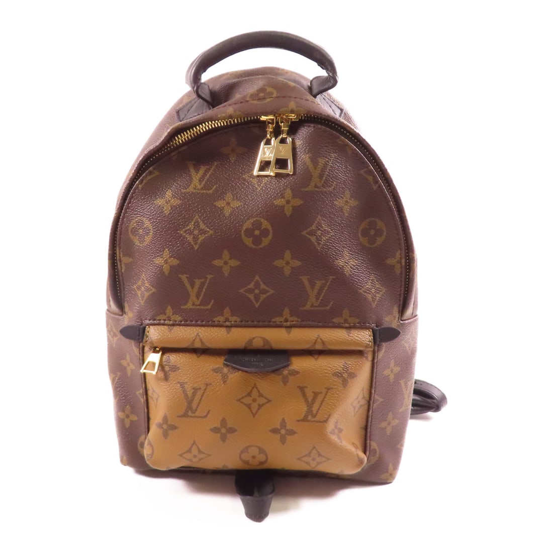 LOUIS VUITTON Monogram Palm Springs PM Jinxian Backpack Brown Rucksack Backpack M43116 (1 of 15)