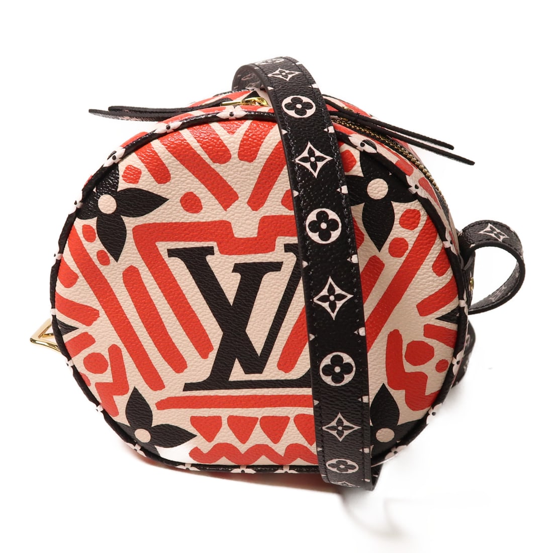 LOUIS VUITTON Monogram Giant Boite Chapeau Golden Shoulder Bag Multicolor Shoulder Bag M45366: Item Name: LOUIS VUITTON Monogram Giant Boite Chapeau Golden Shoulder Bag Multicolor Shoulder Bag M45366 Brand: LOUIS VUITTON Model No.: M45366 Size: x W:17cmH:16cm x D:7cm(W:6.7 inch x H:6.3 inch x D