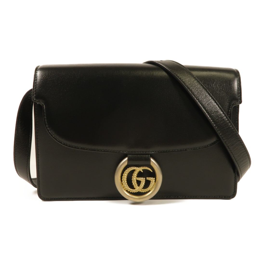 GUCCI Cowhide Leather Shoulder Bag Golden Shoulder Bag Shoulder Bag Black Black Calfskin (cowhide): Item Name: GUCCI Cowhide Leather Shoulder Bag Golden Shoulder Bag Shoulder Bag Black Black Calfskin (cowhide) Brand: GUCCI Model No.: 589474 Size: x W:24cmH:16cm x D:6cm(W:9.4 inch x H:6.3 inch x D:2.
