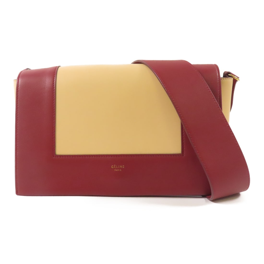 CELINE Sheepskin Leather Shoulder Bag Golden Shoulder Back Bag Apricot/Red Shoulder Bag Red Other R: Item Name: CELINE Sheepskin Leather Shoulder Bag Golden Shoulder Back Bag Apricot/Red Shoulder Bag Red Other R Brand: CELINE Model No.: 180263 Size: x W:25cmH:15cm x D:8cm(W:9.8 inch x H:5.9 inch x D: