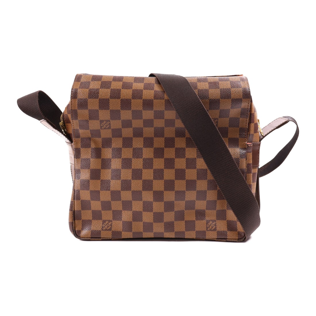 LOUIS VUITTON Damier Naviglio gold chest bag Ebene Brown Brown Shoulder Bag N45255: Item Name: LOUIS VUITTON Damier Naviglio gold chest bag Ebene Brown Brown Shoulder Bag N45255 Brand: LOUIS VUITTON Model No.: N45255 Size: x W:28cmH:24cm x D:6cm(W:11.0 inch x H:9.4 inch x D:2.4 inch