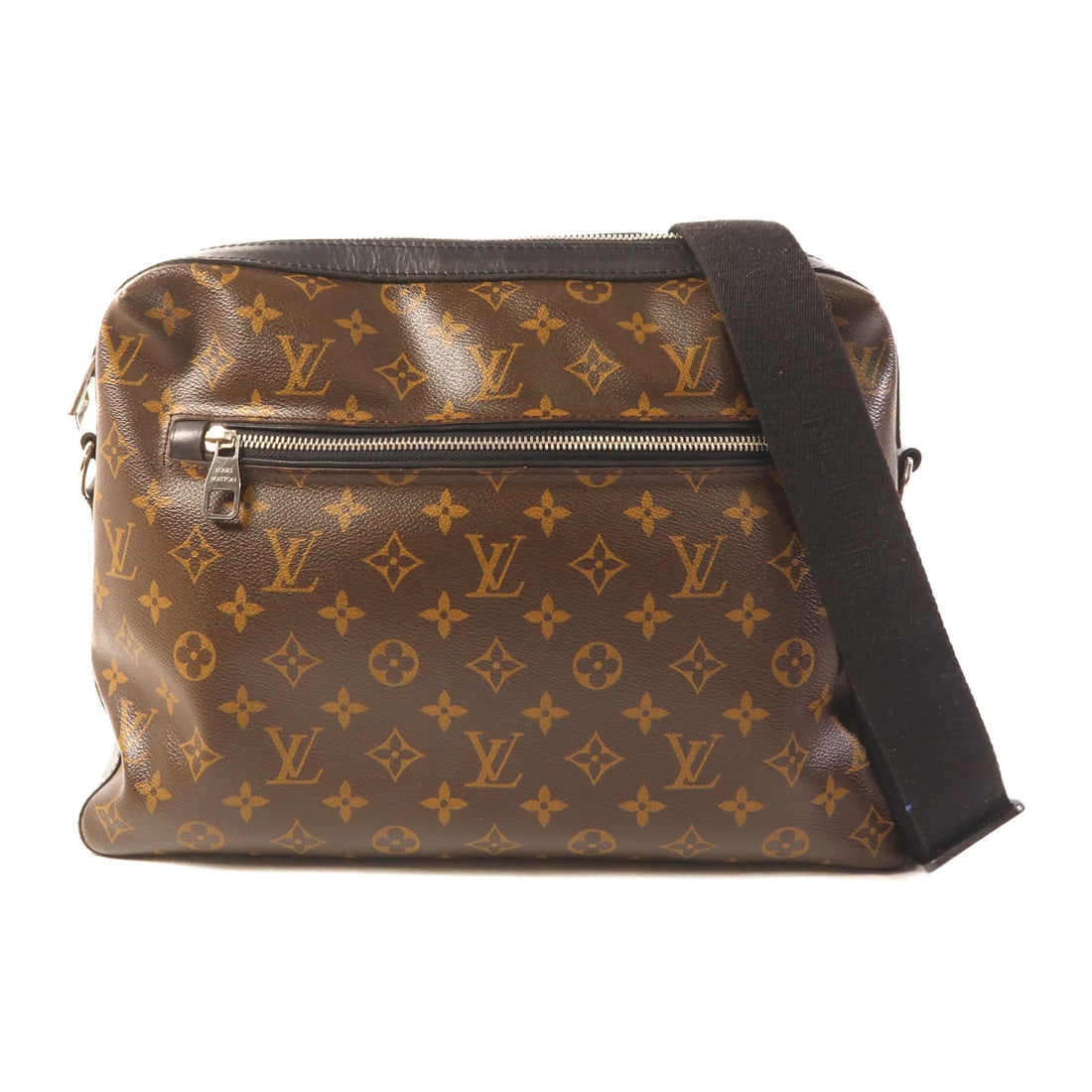 LOUIS VUITTON Monogram Macassar Shoulder Bag Brown Brown Shoulder Bag M40387 (1 of 19)