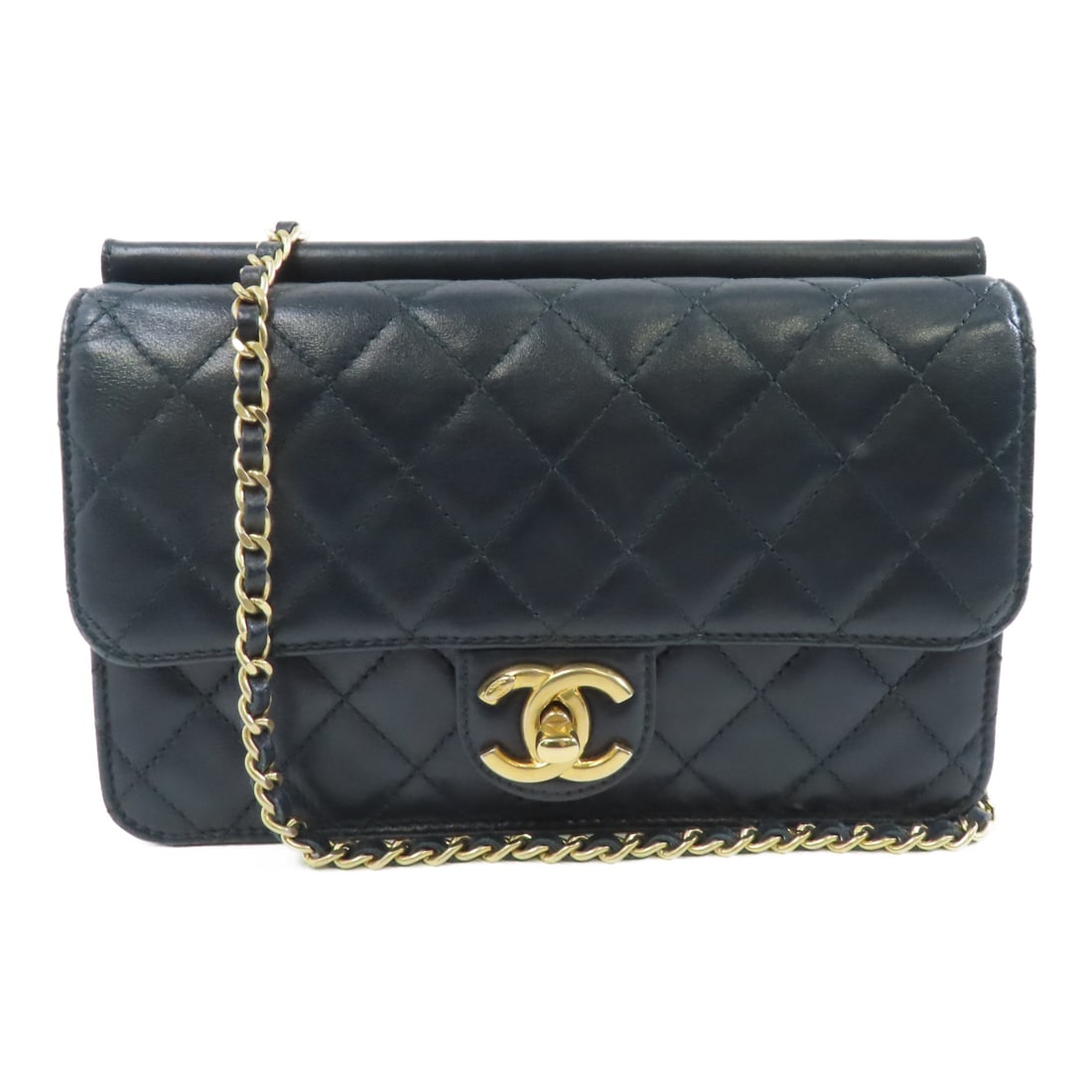 CHANEL Green Navy Diamond-grained cowhide leather Chain Shoulder Golden crosshair shoulder back bag: Item Name: CHANEL Green Navy Diamond-grained cowhide leather Chain Shoulder Golden crosshair shoulder back bag Brand: CHANEL Model No.: Size: x W:21cmH:14cm x D:3cm(W:8.3 inch x H:5.5 inch x D:1.2 inc