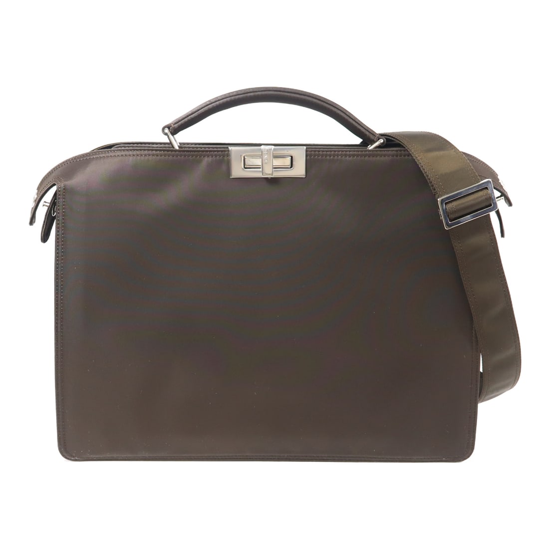 FENDI Niryu Peekaboo Ginpaku Hand-Hound Bag for Shoulders and Backs 2wayShoulder Bag Green Gr: Item Name: FENDI Niryu Peekaboo Ginpaku Hand-Hound Bag for Shoulders and Backs 2wayShoulder Bag Green Gr Brand: FENDI Model No.: Size: x W:38cmH:29cm x D:11cm(W:15.0 inch x H:11.4 inch x D:4.3 inch )H