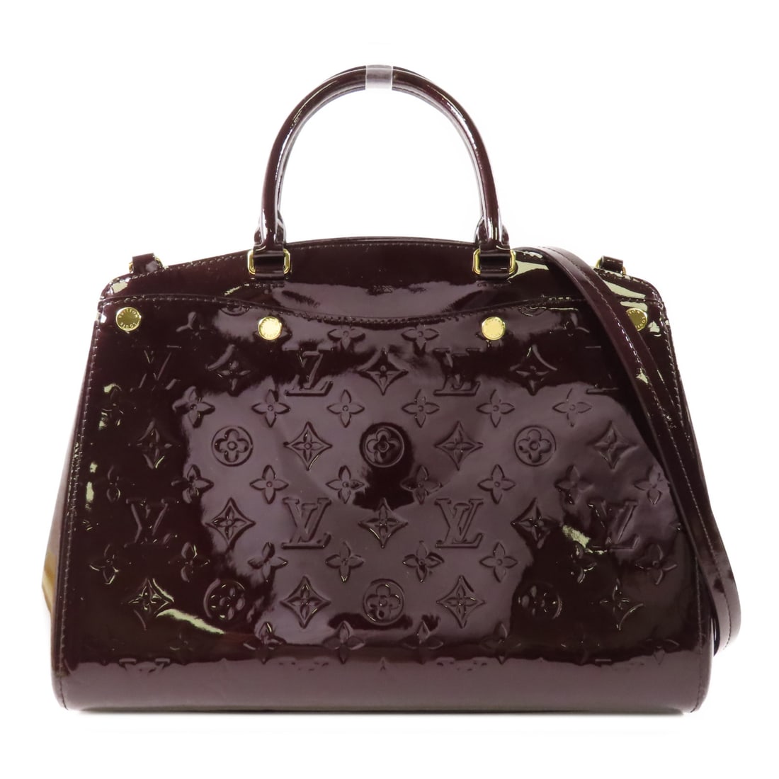 LOUIS VUITTON Vernis Brea MM Hand-Handed Bag for Shoulders and Backs Brown Brown 2wayShoulder (1 of 16)