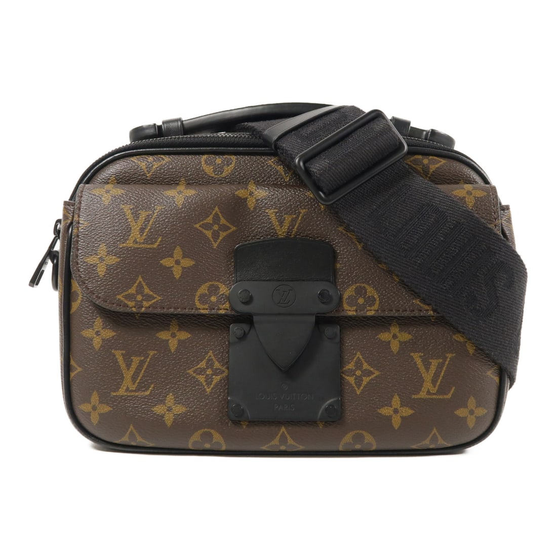 LOUIS VUITTON Monogram S Lock Messenger Hand-Handed Bag for Shoulders and Backs Brown Brown 2: Item Name: LOUIS VUITTON Monogram S Lock Messenger Hand-Handed Bag for Shoulders and Backs Brown Brown 2 Brand: LOUIS VUITTON Model No.: M45806 Size: x W:24cmH:18cm x D:9cm(W:9.4 inch x H:7.1 inch x D