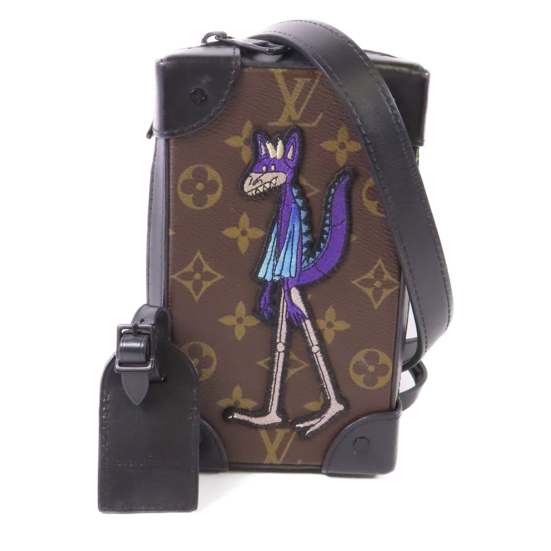 LOUIS VUITTON Monogram Soft Trunk Phone Box Shoulder Bag Brown Brown Shoulder Bag M80144: Item Name: LOUIS VUITTON Monogram Soft Trunk Phone Box Shoulder Bag Brown Brown Shoulder Bag M80144 Brand: LOUIS VUITTON Model No.: M80144 Size: x W:11cmH:18.5cm x D:5cm(W:4.3 inch x H:7.3 inch x D:2.
