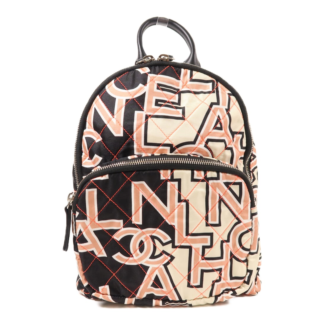CHANEL Beige Pink Pink Niryu Backpack Ginpaku Backpack Rucksack Backpack Nylon: Item Name: CHANEL Beige Pink Pink Niryu Backpack Ginpaku Backpack Rucksack Backpack Nylon Brand: CHANEL Model No.: Size: x W:23cmH:29cm x D:6cm(W:9.1 inch x H:11.4 inch x D:2.4 inch )Shoulder?64 - 88c