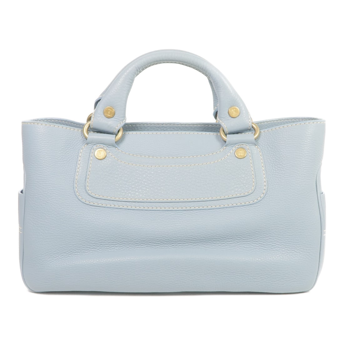 CELINE Cowhide Leather Handbag Kinsaku Handmade Bag Handbag Blue Calfskin (cowhide) SGA4240: Item Name: CELINE Cowhide Leather Handbag Kinsaku Handmade Bag Handbag Blue Calfskin (cowhide) SGA4240 Brand: CELINE Model No.: SGA4240 Size: x W:32cmH:19cm x D:13cm(W:12.6 inch x H:7.5 inch x D:5.1 i