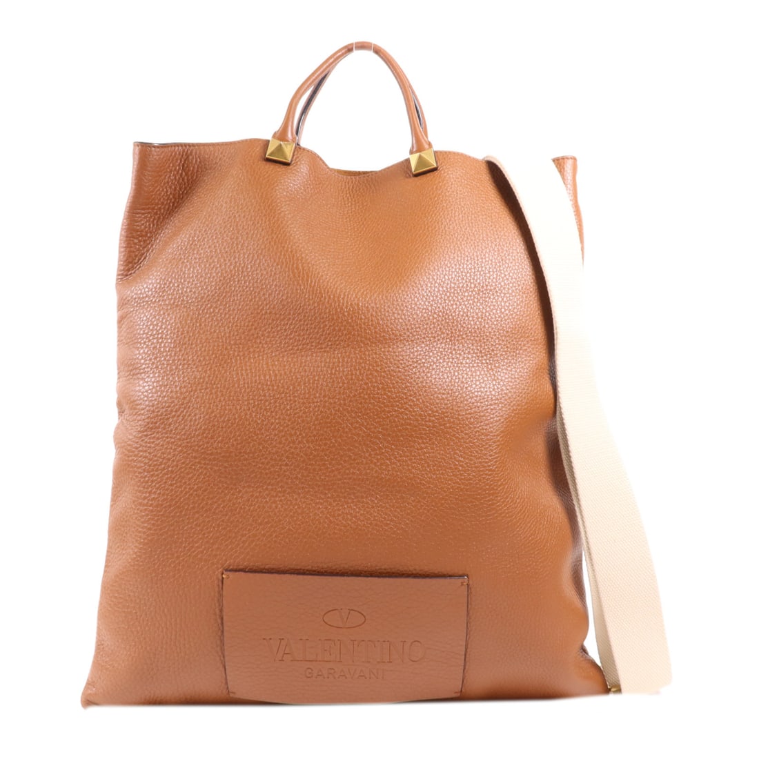 Valentino Cowhide Leather 2 Way Shoulder Bag Hand-Handed Shoulder and Back Bag 2wayShoulder Bag: Item Name: Valentino Cowhide Leather 2 Way Shoulder Bag Hand-Handed Shoulder and Back Bag 2wayShoulder Bag Brand: VALENTINO Model No.: Size: x W:38.7cmH:43cm x D:1cm(W:15.2 inch x H:16.9 inch x D:0.4 