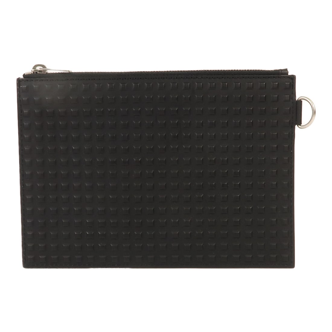 BALENCIAGA Cowhide Leather Pouch Silver Pouch business bag clutch bag Black Black Calfskin (cowhid: Item Name: BALENCIAGA Cowhide Leather Pouch Silver Pouch business bag clutch bag Black Black Calfskin (cowhid Brand: BALENCIAGA Model No.: 391353 Size: x W:23cmH:16.5cm x D:1cm(W:9.1 inch x H:6.5 inch