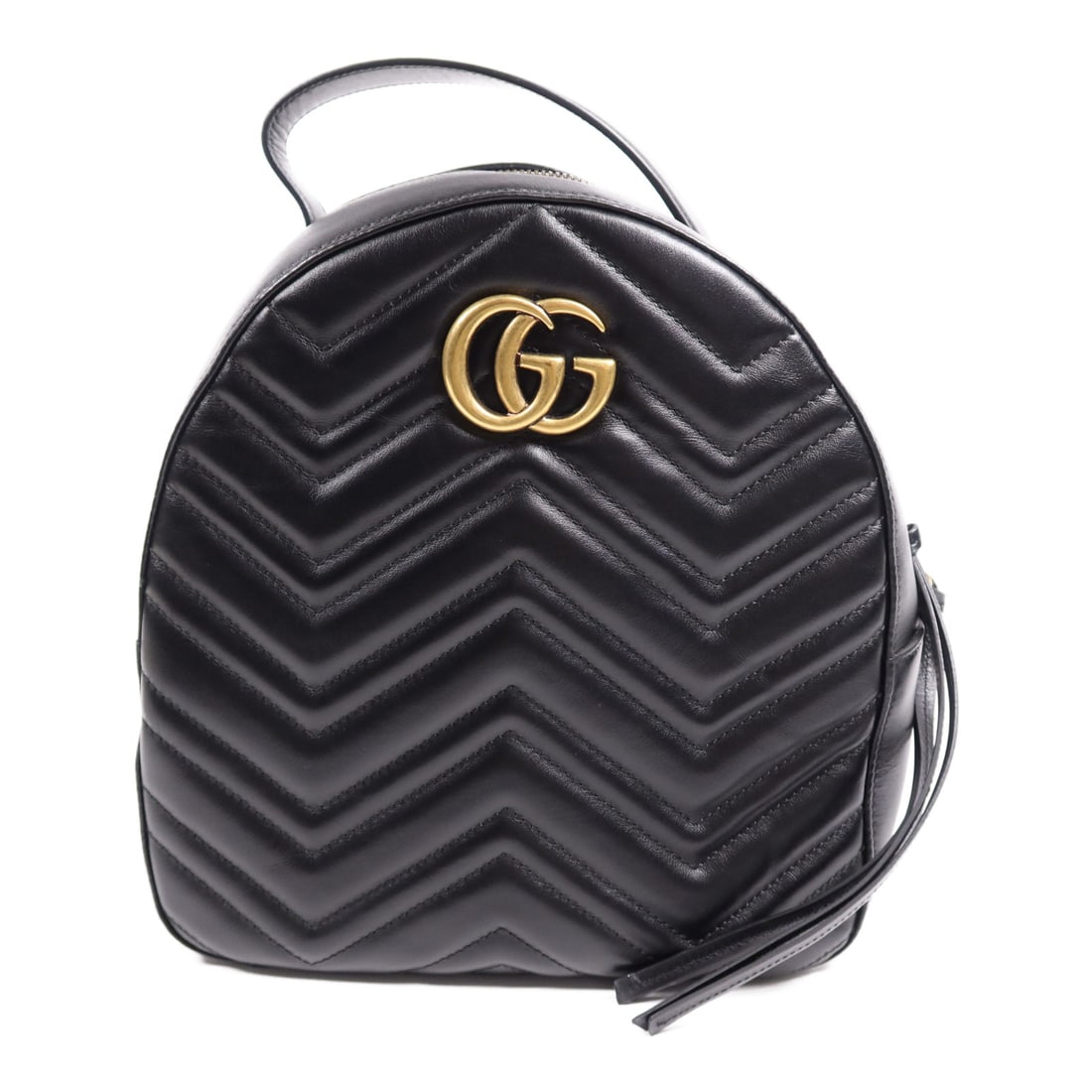 GUCCI Cowhide leather GG Marmont Backpack Rucksack Backpack Black Black Calfskin (cowhide) 476671: Item Name: GUCCI Cowhide leather GG Marmont Backpack Rucksack Backpack Black Black Calfskin (cowhide) 476671 Brand: GUCCI Model No.: 476671 Size: x W:23.5cmH:24cm x D:10.5cm(W:9.3 inch x H:9.4 inch x 