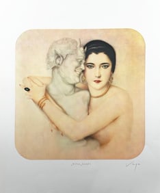 Alberto Vargas "Nita Naldi" Lithograph 1980