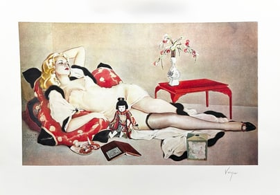 Alberto Vargas "Fleurs Du Mal" 1982