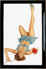 Alberto Vargas "So Many Choices" Three of Clubs