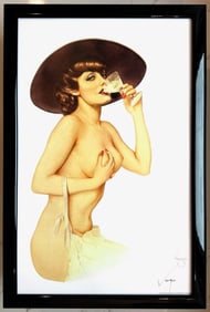 Alberto Vargas "Martini Time" 1935