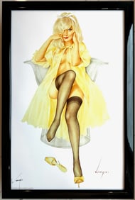 Alberto Vargas "I don't smoke or drink, Mr. Walker, and two out of three isn't bad" October 1968