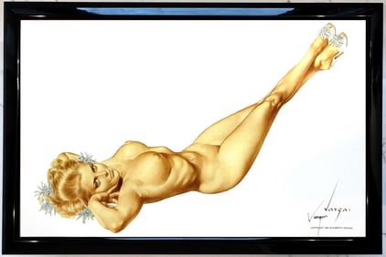 Alberto Vargas Legacy Nude First Playboy March 1957