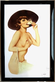 Alberto Vargas "Martini Time" 1935