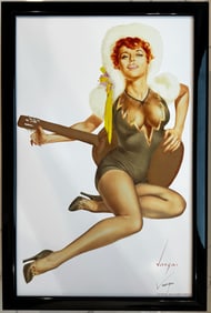 Alberto Vargas "To 'King' Dosky, gratefully / Alberto"