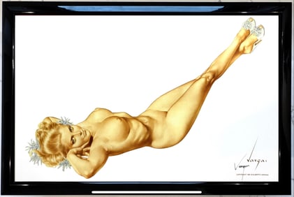 Alberto Vargas Legacy Nude First Playboy March 1957