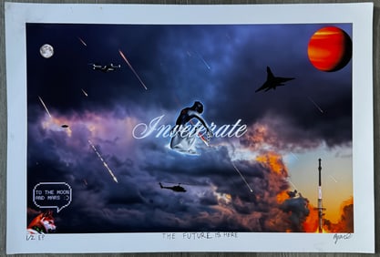 Inveterate Company "The Future Is Here" Print 1/2