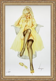 Alberto Vargas "I don't smoke or drink, Mr. Walker, and two out of three isn't bad" October 1968