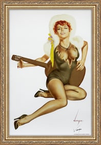 Alberto Vargas "To 'King' Dosky, gratefully / Alberto"