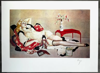 Alberto Vargas "Fleurs Du Mal" 1982