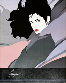 Patrick Nagel "Georgia" Print