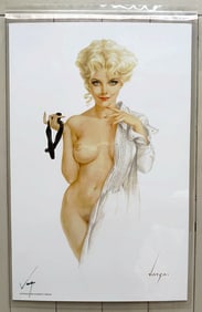 Alberto Vargas LAST MINUTE POST!! "Is This What They Mean?" January 1970