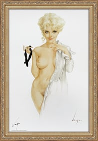 Alberto Vargas "Is This What They Mean by Having a Formal Affair?" January 1970
