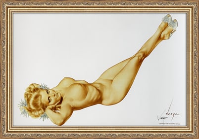 Alberto Vargas Legacy Nude First Playboy March 1957