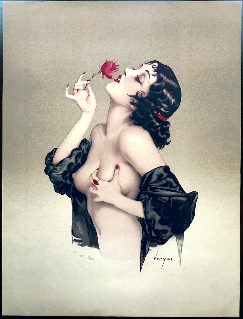 Alberto Vargas Memories of Olive EP 3/50 "Exhibition Proof"