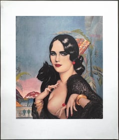 Alberto Vargas "Spanish Lace" Rare Estate Piece 1928 - 30/30 Estate