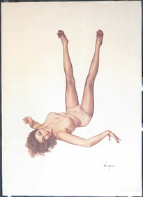 Alberto Vargas Legacy Girl 1987 Ltd 3/50 Estate