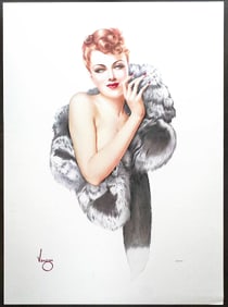 Alberto Vargas "Beauty" 1993 San Fransisco Art Exchange 259/300