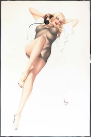 Alberto Vargas "First Love" San Fransisco Art Exchange 1986 7/200