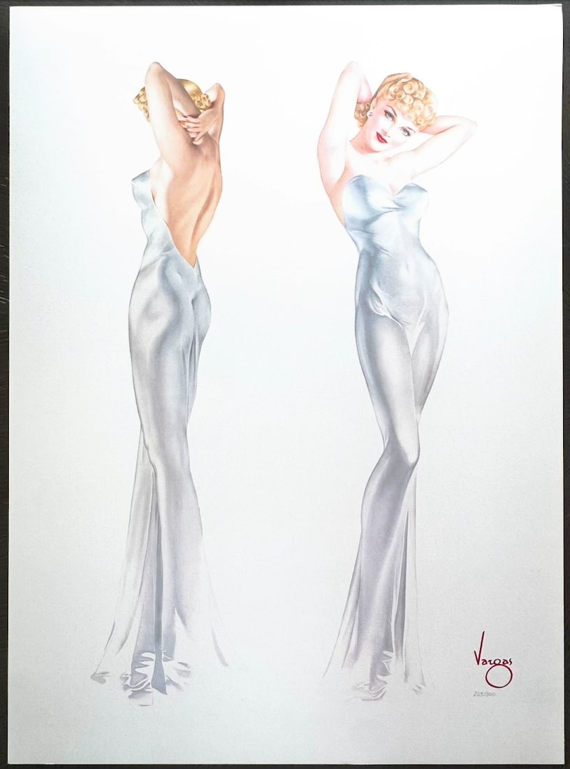 Alberto Vargas "Symphony" San Francisco Art Exchange 255/300 (1 of 3)