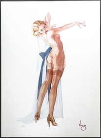 Alberto Vargas "Seams Perfect" San Francisco Art Exchange 253/300