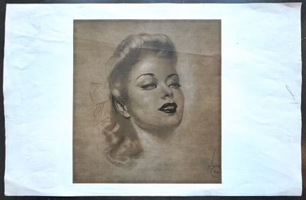 Alberto Vargas Esquire Magazine Proof