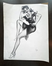 Alberto Vargas unknown magazine edition and year